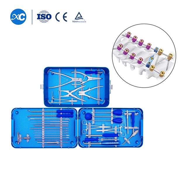 Set ng Instrumento ng Posterior Cervical Fixation System