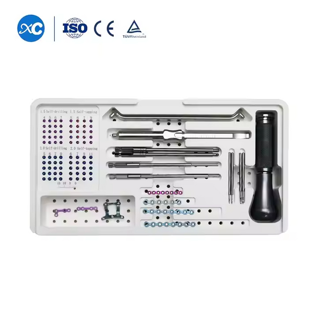 1.5/2.0mm Maxillofacial Plate Instrument Set 