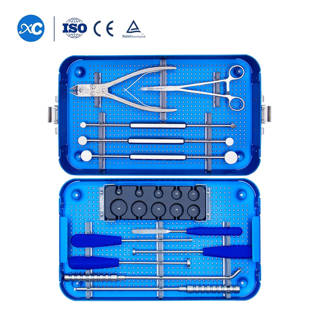 Titanium bolong Cage Instrumen Set