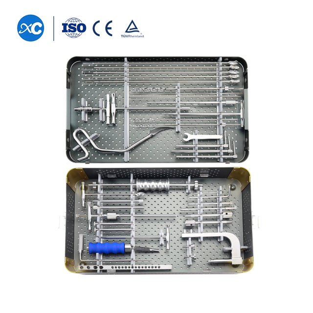 Gama Najla Instrumentoj Aro | OEM & ODM Ortopediaj Kirurgiaj Iloj | Fabriko Rekta Alt-Precizeca Intramedula Najla Sistemo