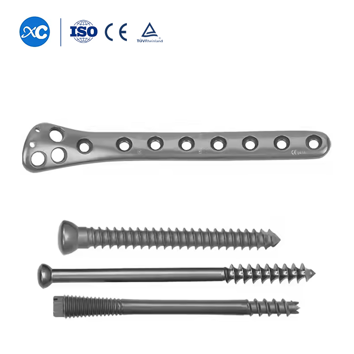 Placa medial tibial distal .