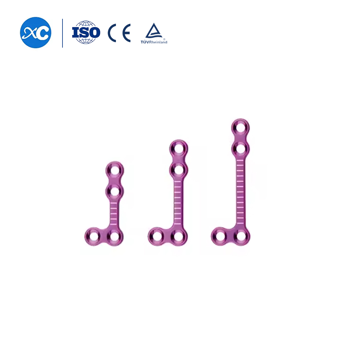 1.5 Orthognathic Micro 90 ° L-Plate 