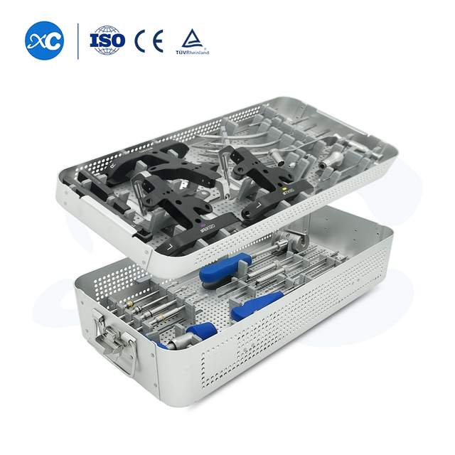 Retr&oacute;grado Tibial U&ntilde;a instrumento conjunto | Kit de fijaci&oacute;n de fractura de tibia distal | XC Medico .
