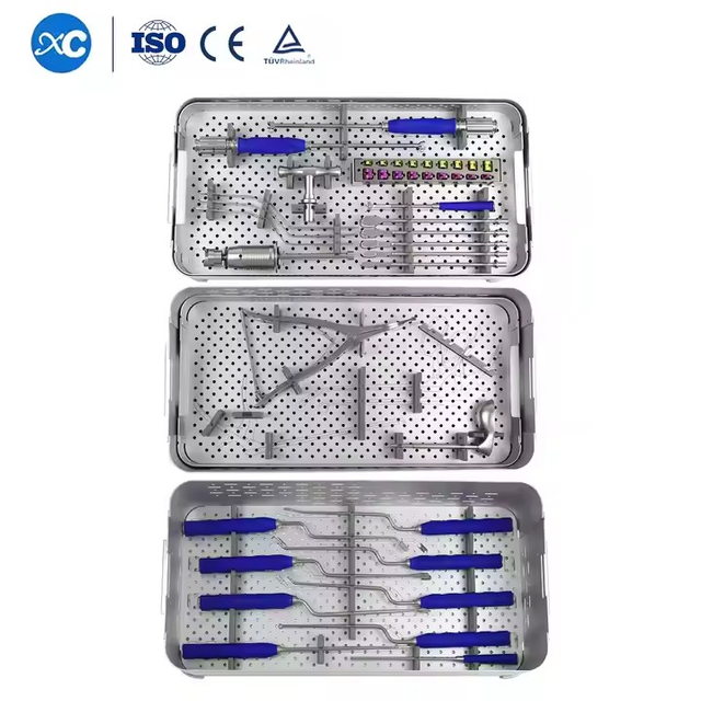 Conjunto de instrumentos de gaiola TLIF PEEK