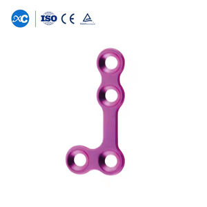 1.5 Maxillofacial Micro Locking 90&deg;L-Plate