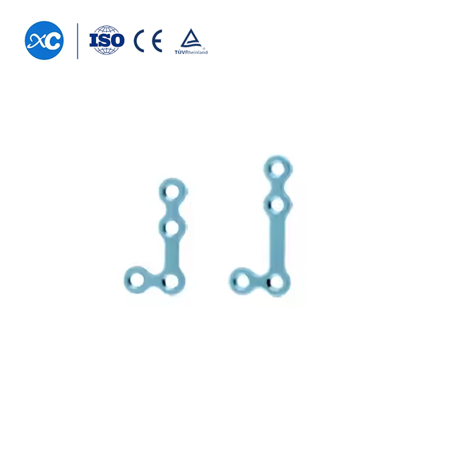 2.0 Mini Placa Maxilofacial 90&deg;L