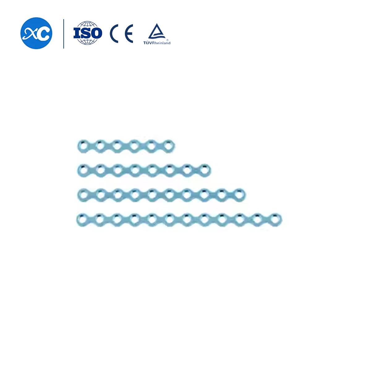 2.0 Maxillofacial Mini Straight Plate