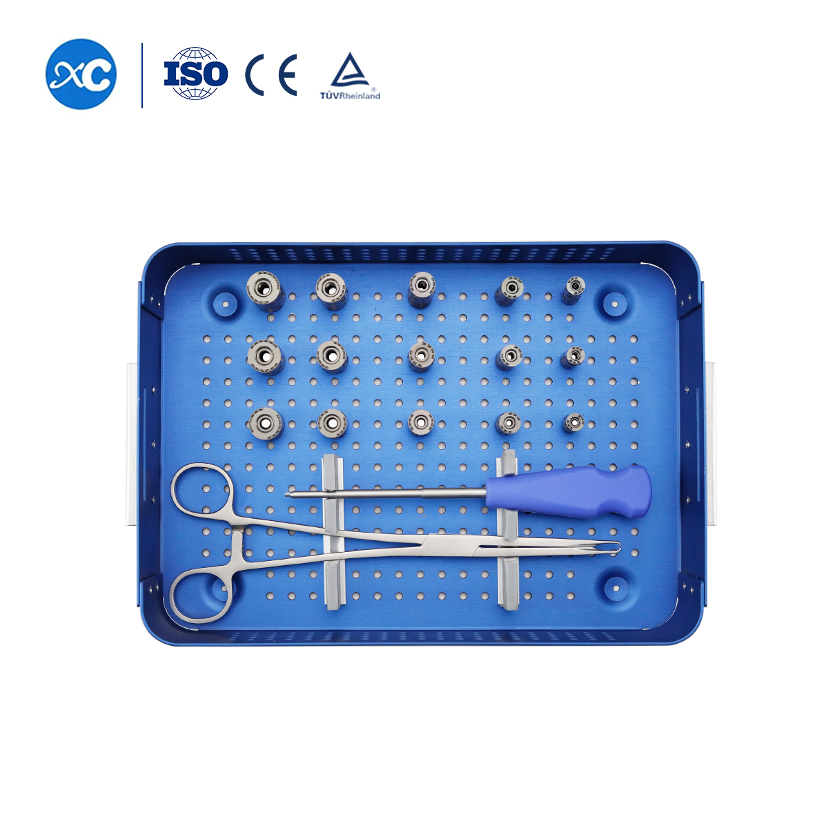Expanderbart instrumentset i titanbur