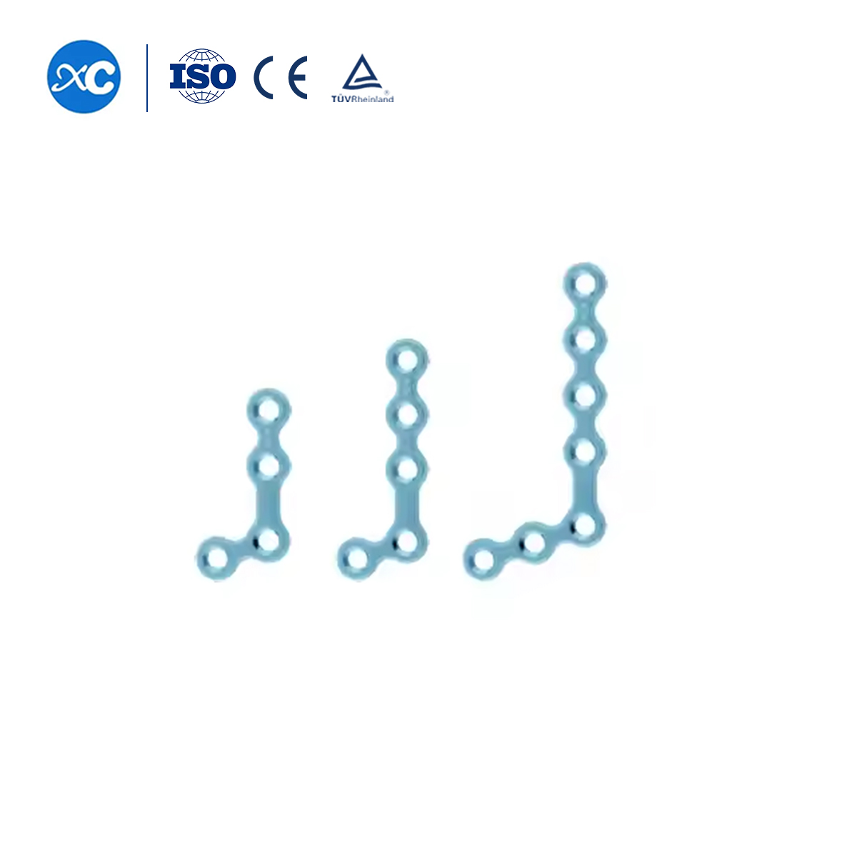 2.0 Maxillofacial Mini 110 ° L-plate
