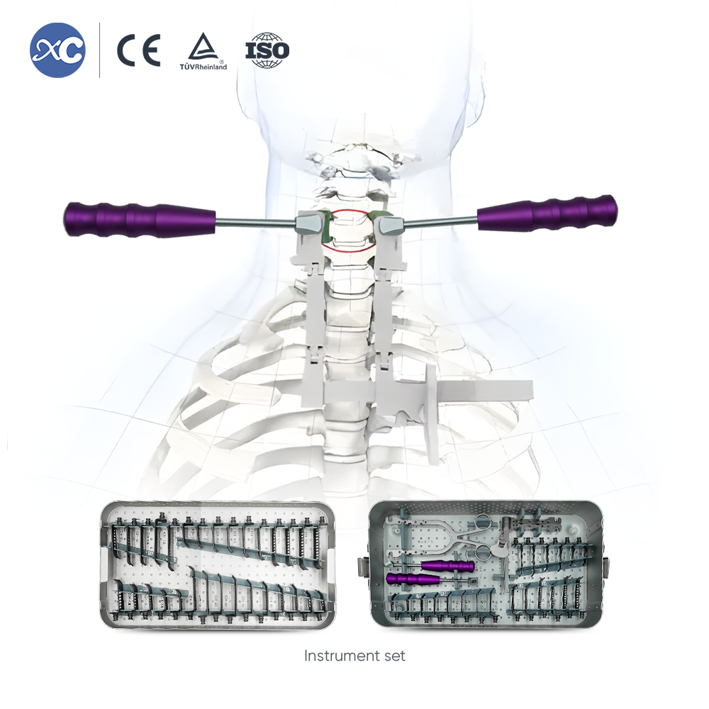 Cervical Retractor Instrumentsett | ACDF kirurgi | XC Medico