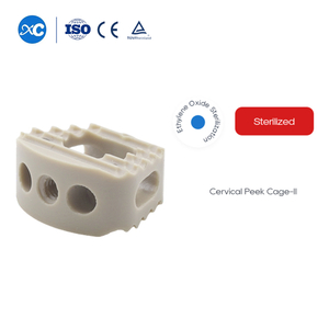 Gaiola Cervical PEEK ii para fus&atilde;o intersom&aacute;tica ACDF | XC M&eacute;dico