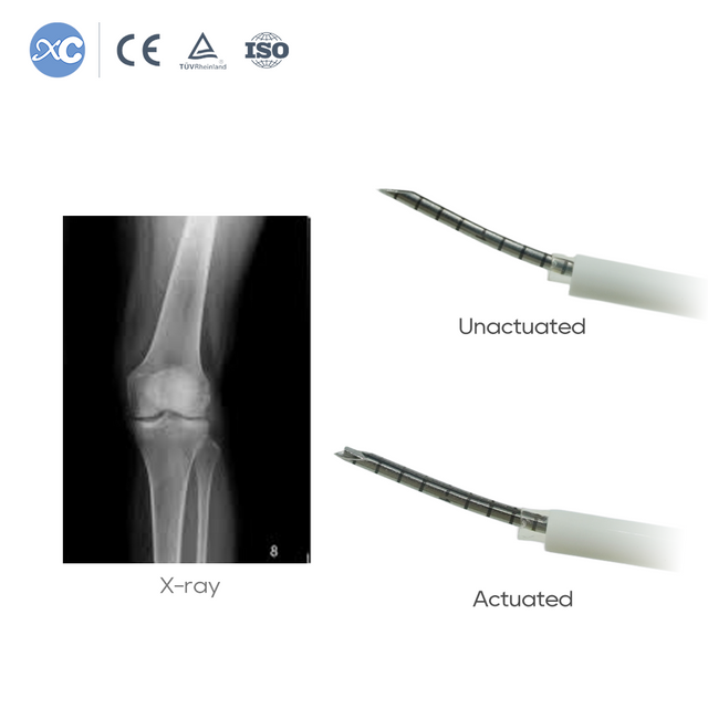 Qalabka Suture Meniscal ee Gacanta lagu hayo (15&deg;) | Nidaamka Dayactirka Meniscus ee arthroscopic ee ugu yar