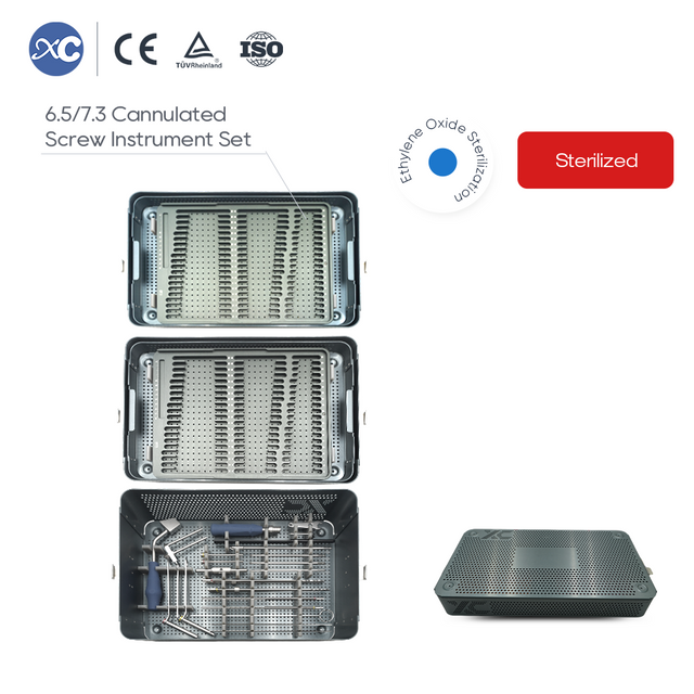 6.5/7.3mm Cannulated Screw Instrument Set | Orthopedic | XC Medico